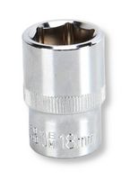 MP12-CRV18 - Socket, Hex, 18mm, 1/2" Drive Size, Chrome Vanadium, DIN3120 - MULTICOMP PRO