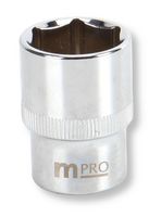 MP12-CRV20 - Socket, Hex, 20mm, 1/2" Drive Size, Chrome Vanadium, DIN3120 - MULTICOMP PRO
