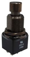 MP-PB10-BAA1QE-4 - Pushbutton Switch, 11.9 mm, DPDT, On-On, Round Plunger, Black - MULTICOMP PRO