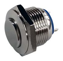 MP-PB7-01B32BRM - Vandal Resistant Switch, 4 N, 0.63 ", SPST-NO-DM, Off-(On), Round Raised, Natural - MULTICOMP PRO