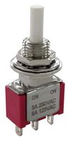 MP-PB8-AA00A1QE-3 - Pushbutton Switch, SPDT, On-On, Round Plunger - MULTICOMP PRO