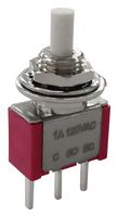 MP-PB8-AB00A2QE-1 - Pushbutton Switch, SPDT, On-(Off), Round Plunger - MULTICOMP PRO
