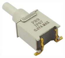 MP-PB9-BBA1RE-7 - Pushbutton Switch, SPST-NO-DM, Off-(On), Round Plunger - MULTICOMP PRO