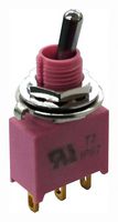 MP-T2-2B-A-T2-S-03 - Toggle Switch, Miniature, IP67, On-On, SPDT, Non Illuminated, Panel Mount, 5 A - MULTICOMP PRO