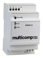 MPKHS-B70-D     1.9DEGC/W - Heat Sink, 1.9 °C/W, DIN Rail, 70 mm, 50 mm, 83 mm - MULTICOMP PRO