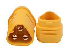 MP011768 - Automotive Connector, MP MR Series, MT30, 3 Contacts, Nylon (Polyamide) Body, Brass - MULTICOMP PRO