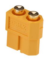 MP011775 - Rectangular Power Connector, 2 Contacts, XT60PB, PCB Mount, Through Hole Straight - MULTICOMP PRO