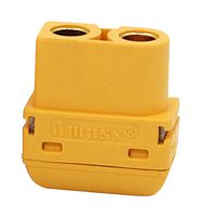 MP011777 - Rectangular Power Connector, 2 Contacts, XT60PW, PCB Mount, Through Hole Right Angle - MULTICOMP PRO