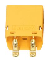 MP011778 - Rectangular Power Connector, 2 Contacts, XT60PT, PCB Mount, Solder, 7.2 mm, Plug - MULTICOMP PRO