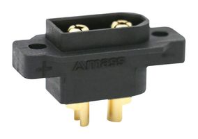 MP011787 - Rectangular Power Connector, 2 Contacts, XT60EW, Cable Mount, Panel Mount, Solder Cup, Plug - MULTICOMP PRO
