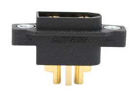 MP011788 - Rectangular Power Connector, 2 Contacts, XT60E, Panel Mount, Solder, 7.2 mm, Plug - MULTICOMP PRO
