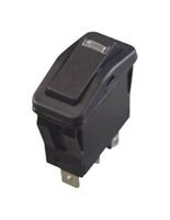 MP-H10F2N-NBBB - Rocker Switch, IP67, On-Off, SPST-NO, Non Illuminated, Panel Mount, Black, MP Rocker Switches SPST - MULTICOMP PRO