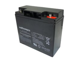 MPUF12-18 - Rechargeable Battery, 12 V, Lead Acid, 18 Ah, Bolt, 1 - MULTICOMP PRO