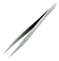 MP012546 - Tweezer, Fine, Straight, Pointed, 122 mm Overall Length, Stainless Steel - MULTICOMP PRO