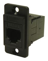 MP-CP30724 - In-Line Adapter, Black, Adapter, In-Line, RJ12, RJ12, MP DUAL SLIM RJ12 FEEDTHROUGH - MULTICOMP PRO