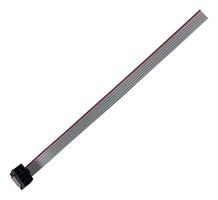 MP012705 - Ribbon Cable, IDC Receptacle to Free End, 6 Ways, 9.84 ", 250 mm, 2.54 mm - MULTICOMP PRO