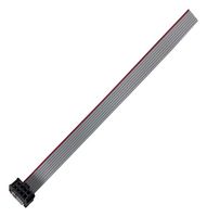 MP012711 - Ribbon Cable, IDC Receptacle to Free End, 8 Ways, 9.84 ", 250 mm, 2.54 mm - MULTICOMP PRO