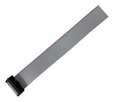 MP012729 - Ribbon Cable, IDC Receptacle to Free End, 16 Ways, 9.84 ", 250 mm, 2.54 mm - MULTICOMP PRO