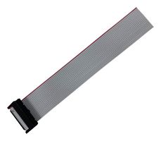 MP012735 - Ribbon Cable, IDC Receptacle to Free End, 20 Ways, 9.84 ", 250 mm, 2.54 mm - MULTICOMP PRO