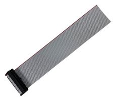 MP012741 - Ribbon Cable, IDC Receptacle to Free End, 24 Ways, 9.84 ", 250 mm, 2.54 mm - MULTICOMP PRO