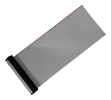 MP012768 - Ribbon Cable, IDC Receptacle to Free End, 50 Ways, 3.94 ", 100 mm, 2.54 mm - MULTICOMP PRO