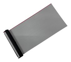 MP012775 - Ribbon Cable, IDC Receptacle to Free End, 60 Ways, 5.9 ", 150 mm, 2.54 mm - MULTICOMP PRO