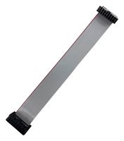 MP012809 - Ribbon Cable, IDC Receptacle to IDC Receptacle, 16 Ways, 1.97 ", 50 mm, 2.54 mm - MULTICOMP PRO
