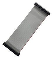 MP012849 - Ribbon Cable, IDC Receptacle to IDC Receptacle, 40 Ways, 9.84 ", 250 mm, 2.54 mm - MULTICOMP PRO