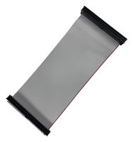 MP012856 - Ribbon Cable, IDC Receptacle to IDC Receptacle, 50 Ways, 11.81 ", 300 mm, 2.54 mm - MULTICOMP PRO