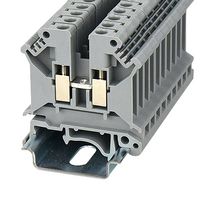 MP012871 - DIN Rail Mount Terminal Block, 2 Ways, 24 AWG, 10 AWG, 4 mm², Screw, 32 A - MULTICOMP PRO