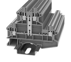 MP012882 - DIN Rail Mount Terminal Block, 4 Ways, 28 AWG, 12 AWG, 4 mm², Screw, 24 A - MULTICOMP PRO
