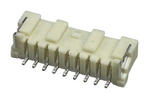MP013285 - Pin Header, Wire-to-Board, 2 mm, 1 Rows, 9 Contacts, Surface Mount Right Angle, MP W2B LOCK 2MM - MULTICOMP PRO