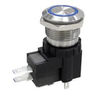 MPW19-A0F0E724-A3ZA - Vandal Resistant Switch, 24 V LED, MP Vandal Resistant Switches Momentary, 19 mm, SPDT, Momentary - MULTICOMP PRO
