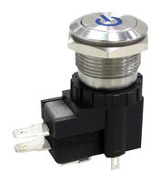 MPW19-A0F1L724-A1ZB - Vandal Resistant Switch, 24 V LED, MP Vandal Resistant Switches Latching, 19 mm, SPDT, Latching - MULTICOMP PRO