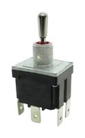 MP1HAS3T1B1M2N1S-5 - Toggle Switch, Sealed, On-Off-On, SPDT, Non Illuminated, MP Toggle Switches SPDT, Panel Mount, 12 A - MULTICOMP PRO
