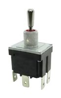 MP1HAD4T1B1M1N1S-5 - Toggle Switch, Sealed, (On)-Off-(On), DPDT, Non Illuminated, MP Toggle Switches DPDT, Panel Mount - MULTICOMP PRO