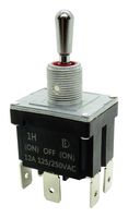 MP1HAD4T1B1M2N1S-5 - Toggle Switch, Sealed, (On)-Off-(On), DPDT, Non Illuminated, MP Toggle Switches DPDT, Panel Mount - MULTICOMP PRO
