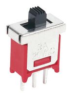 MP5FS3S102M2RES - Slide Switch, Subminiature, SPDT, On-Off-On, Through Hole, MP Slide Switches, 20 V - MULTICOMP PRO