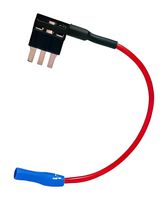 MP013623 - Fuse Holder, Automotive Blade, Wire Leaded, Micro III, 15 A, 3 Fuse - MULTICOMP PRO