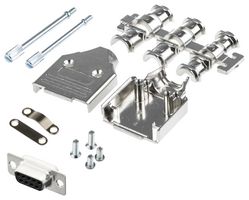 MP013637 - D Sub Connector, Standard, Receptacle, 9 Contacts, DE, Solder Cup - MULTICOMP PRO