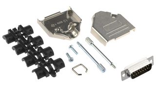 MP013640 - D Sub Connector, Standard, Plug, 15 Contacts, DA, Solder Cup - MULTICOMP PRO