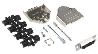 MP013641 - D Sub Connector, Standard, Receptacle, 15 Contacts, DA, Solder Cup - MULTICOMP PRO