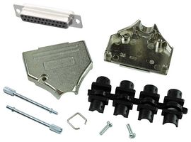 MP013645 - D Sub Connector, Standard, Receptacle, 25 Contacts, DB, Solder Cup - MULTICOMP PRO
