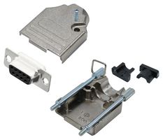 MP013649 - D Sub Connector, Standard, Receptacle, 9 Contacts, DE, Solder Cup - MULTICOMP PRO