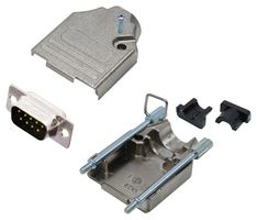 MP013650 - D Sub Connector, Standard, Plug, 9 Contacts, DE, Solder Cup - MULTICOMP PRO