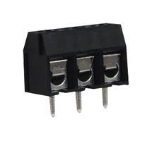 MCPTB5201/3BK - Wire-To-Board Terminal Block, 5 mm, 3 Ways, 1.5 mm², Screw - MULTICOMP PRO