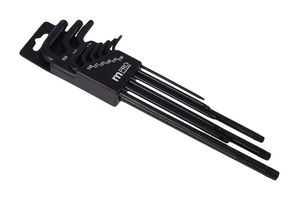 MP013234 - Torx Key Set, T10/T15/T20/T25/T27/T30/T40/T45/T50, L Shape, Steel, 9 Pieces - MULTICOMP PRO