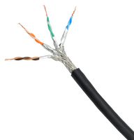 MP013686 - Networking Cable, Screened, Cat6a, 26 AWG, 0.14 mm², 328 ft, 100 m - MULTICOMP PRO