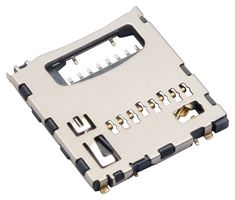 MP013694 - Memory Card Connector, MicroSD, Push-Push, 11 Contacts, Phosphor Bronze - MULTICOMP PRO