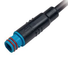 MP013713 - Sensor Cable, IP67, 3A, PVC, R Type Plug, Free End, 8 Positions, 300 mm, 11.8 " - MULTICOMP PRO